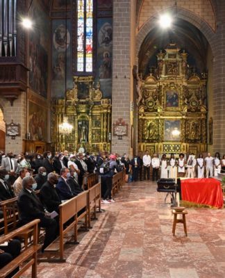 Obsèques de Pascal Lissouba en France