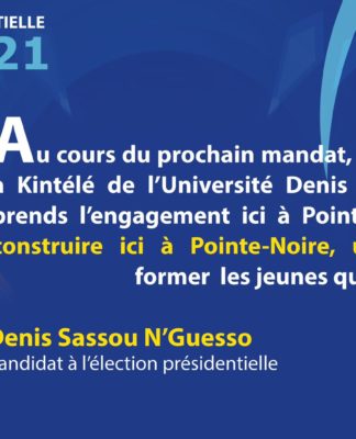 P/Noire: comme en mars 2016, Sassou vient de promettre la construction de la même université