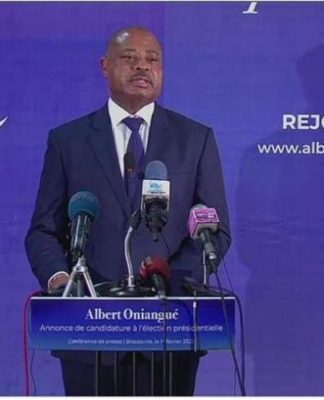 Albert Oniangué a lancé sa campagne à Owando
