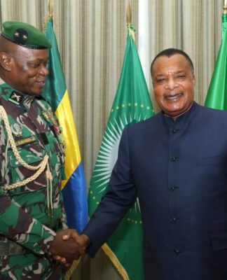 Le général Brice Oligui à Oyo chez Sassou Nguesso