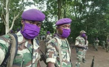 Arsène Oko, 26 ans, lieutenant à la GR et propriétaire de 12 villas à Brazzaville