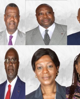 Gouvernement familial : 1 fils, 2 neveux, 2 makangous, 2 beaux-fils, 1 beau-père et 1 nièce-makangou